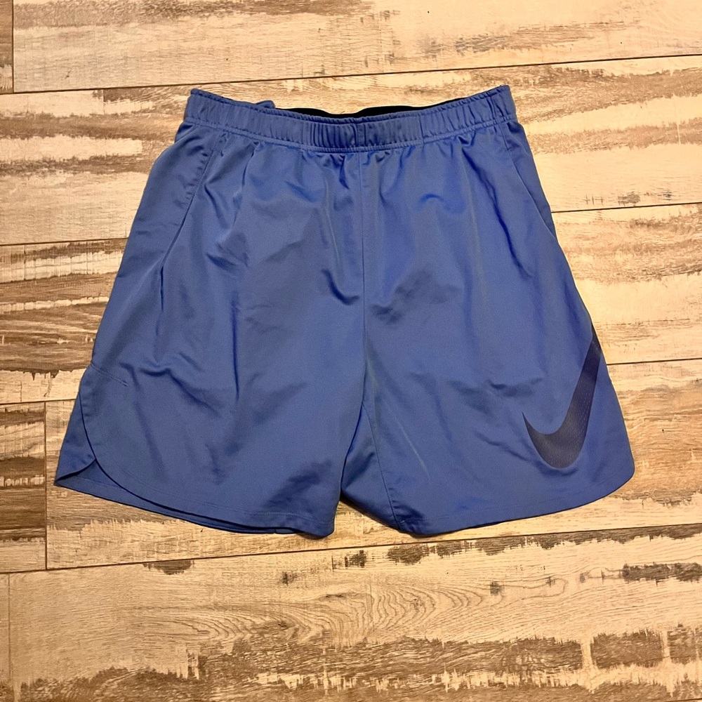 Light Blue Nike Basketball Shorts